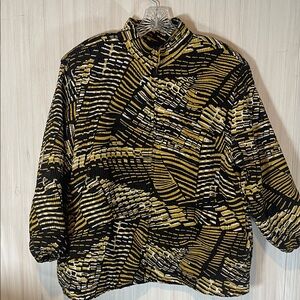 VINTAGE PLEAT PLEAT FULL ZIP JACKET 80s 90s